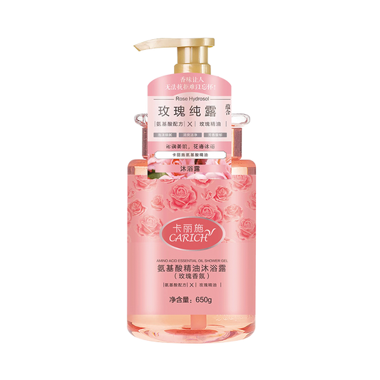 CARICH amino acid essence oil shower gel（rose）