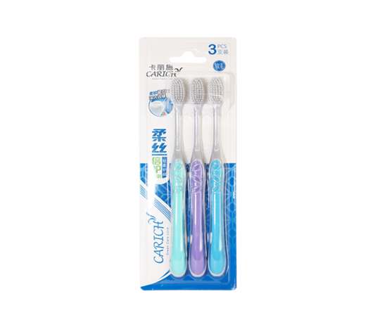 CARICH Soft silk Toothbrush 3pcs