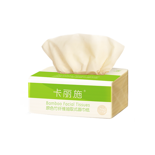 CARICH Bamboo Facial Tissues 130sheets 5packs big