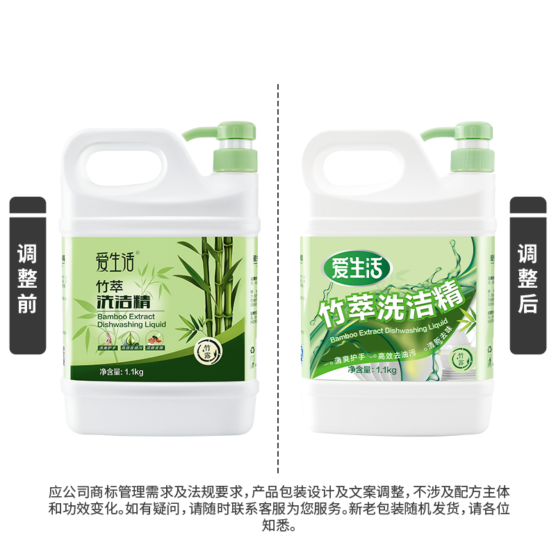 iLiFE Bamboo Extract Dishwashing Liqulid