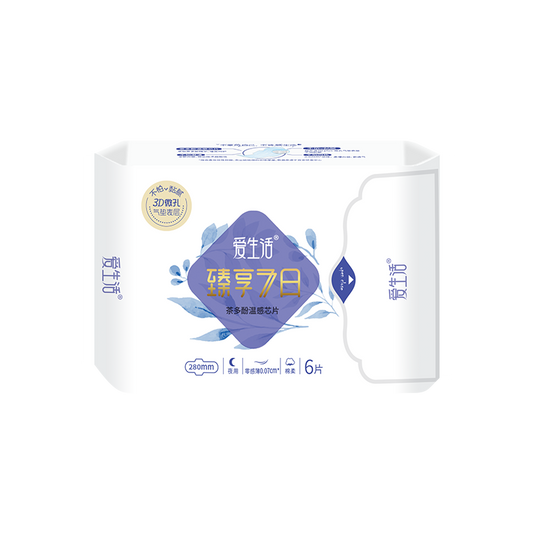 iLiFE 7-day sanitary pads night use 6pcs