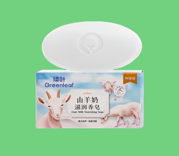 GREENLEAF goat milk moisturizing soap